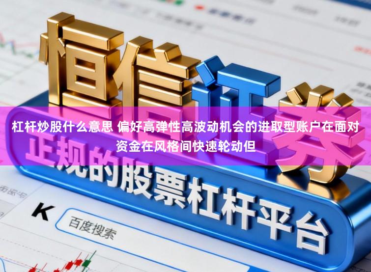 杠杆炒股什么意思 偏好高弹性高波动机会的进取型账户在面对资金在风格间快速轮动但