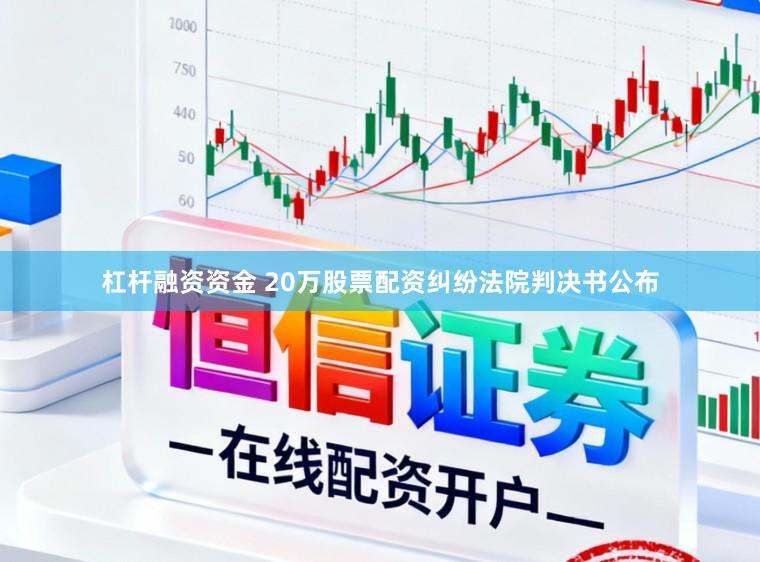 杠杆融资资金 20万股票配资纠纷法院判决书公布